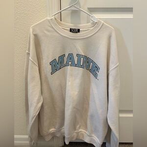 Maine college state oversized sweatshirt - lightly worn
